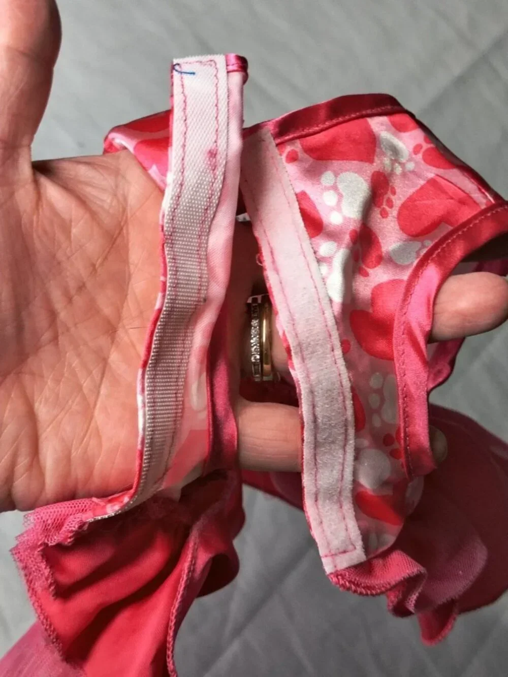 Build A Bear Pink Promise Pets Pink Hearts Dress